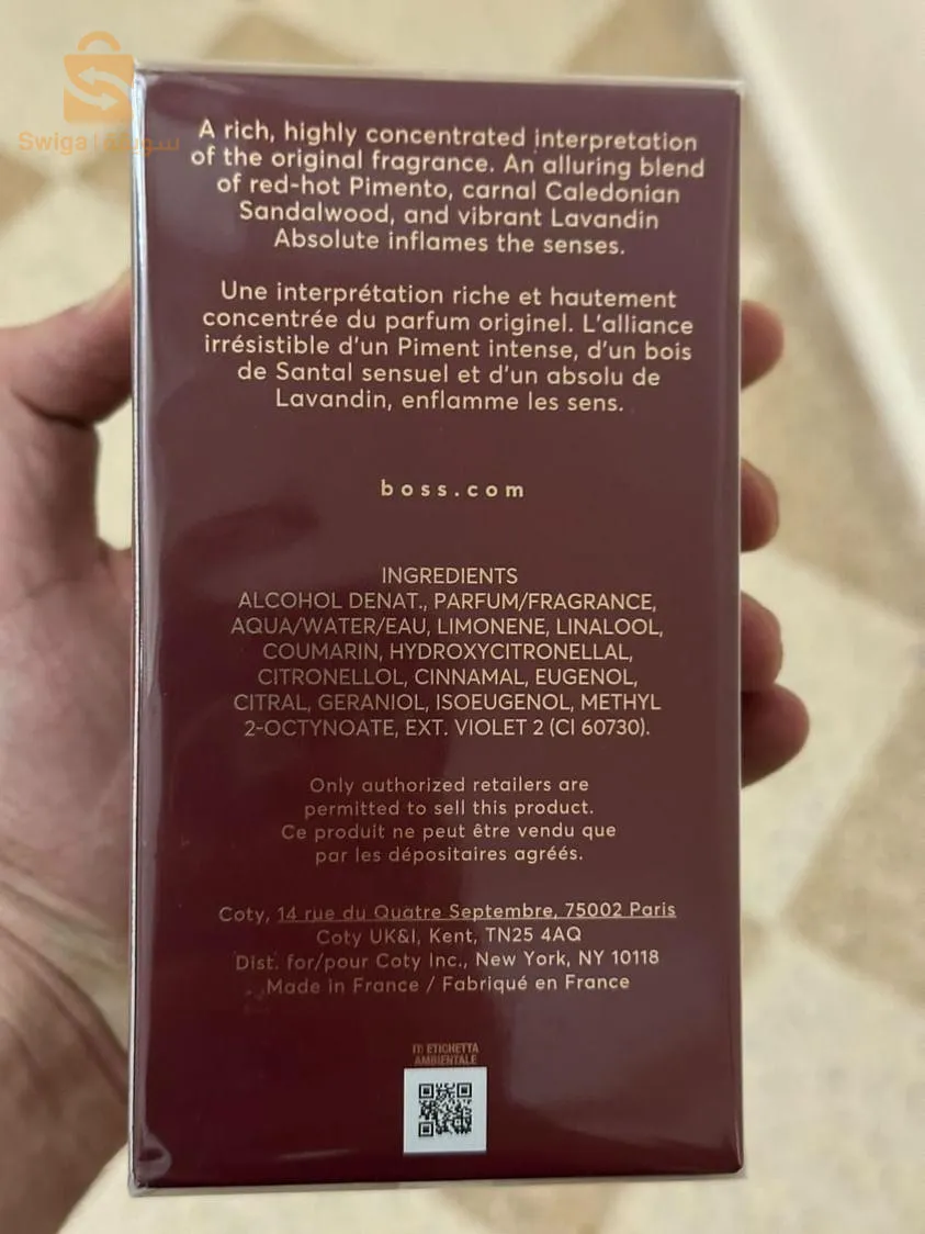 parfum boss the scent