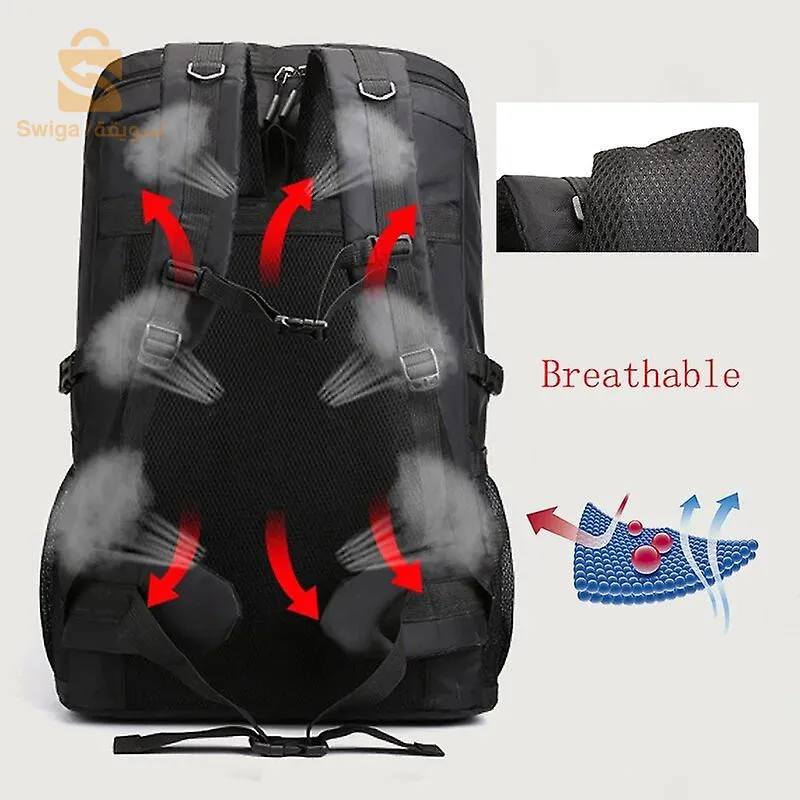 Previous
Next
Sacs à dos de voyage grande capacité 75 L étanche
4
Sac de sport polyvalent de grande taille, idéal pour transporter du matériel à la salle de sport et aux événements sportifs d’équipe ou pour les voyages et les aventures en camping.
Fabriqué en polyester résistant. La bandoulière et le panneau arrière rembourrés et respirants sont extrêmement confortables et légers, ce qui libère la chaleur plutôt que de l’accumuler.
Utilisation multifonctionnelle : conçu pour les hommes et les femmes, peut être utilisé comme sac à main, sac à bandoulière et sac à dos.
Taille :  41* 23*63  cm
Couleur : Noir * Bleu * Vert
capacité : 75 Littre
5600دج
0665955230وق👉viber watts