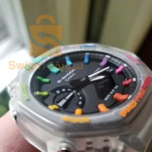 Montre Casio G-Shock Grafiti_Transparent