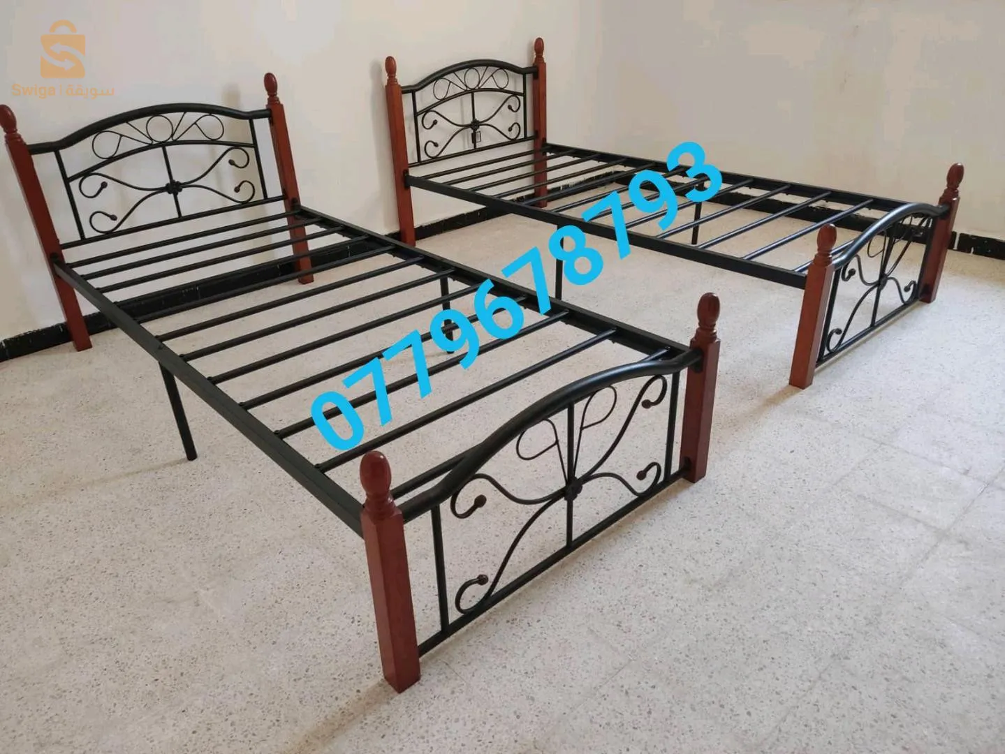 Lit fer forgé 190/90