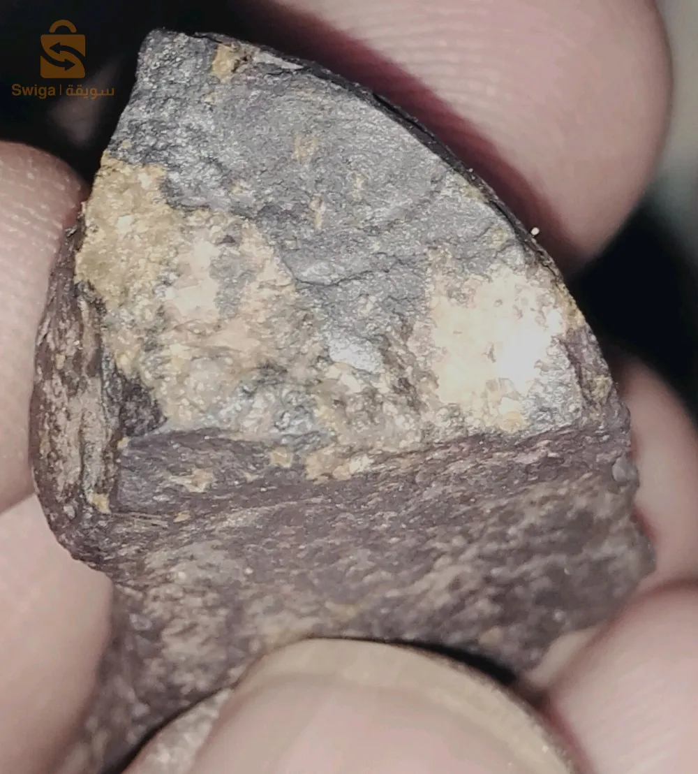 météorite trouver dans le Sahara au alentour de Béchar.