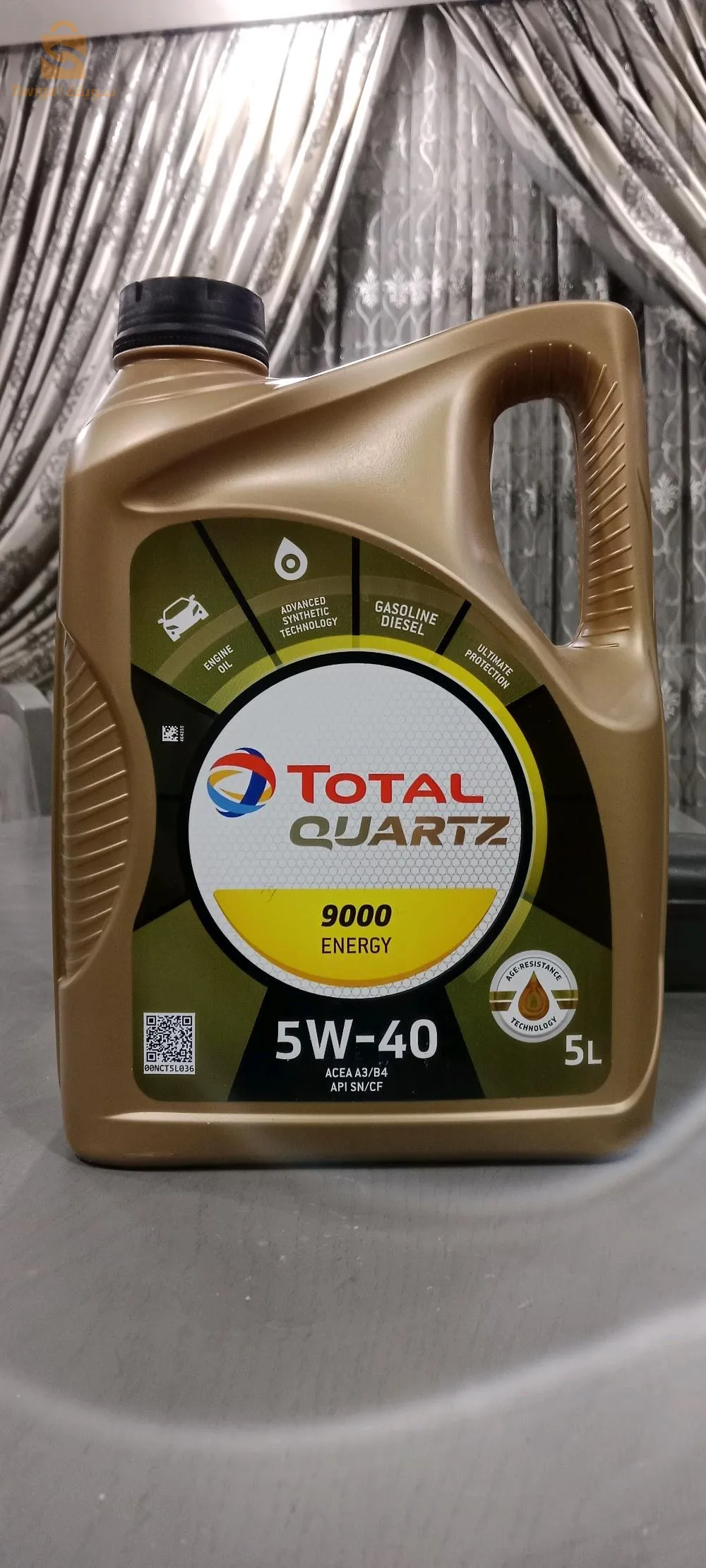 زيت توتال الغني عن التعريف  فرنسي 5W-40