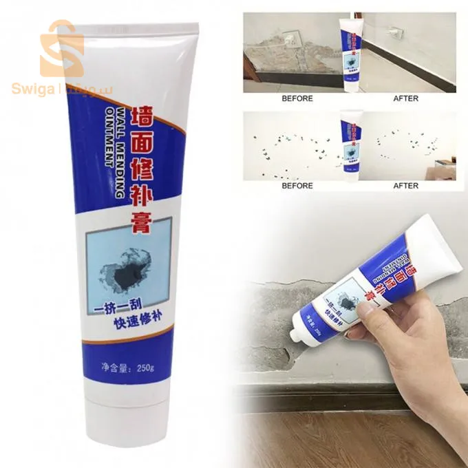 ستحصل على اداة مساعدة في تطبيق المرهم مجانية !

✅ كل ما تحتاجه لإصلاح الجدران - كل ذلك في أداة واحدة سهلة. 

✅ مصنوع من مواد غير سامة بنسبة 100٪ مما يجعل بيئة منزلك آمنة وخالية من السموم. 

✅ يصنع رقعة سريعة الجفاف صلبة بما يكفي لتثبيت مسمار أو