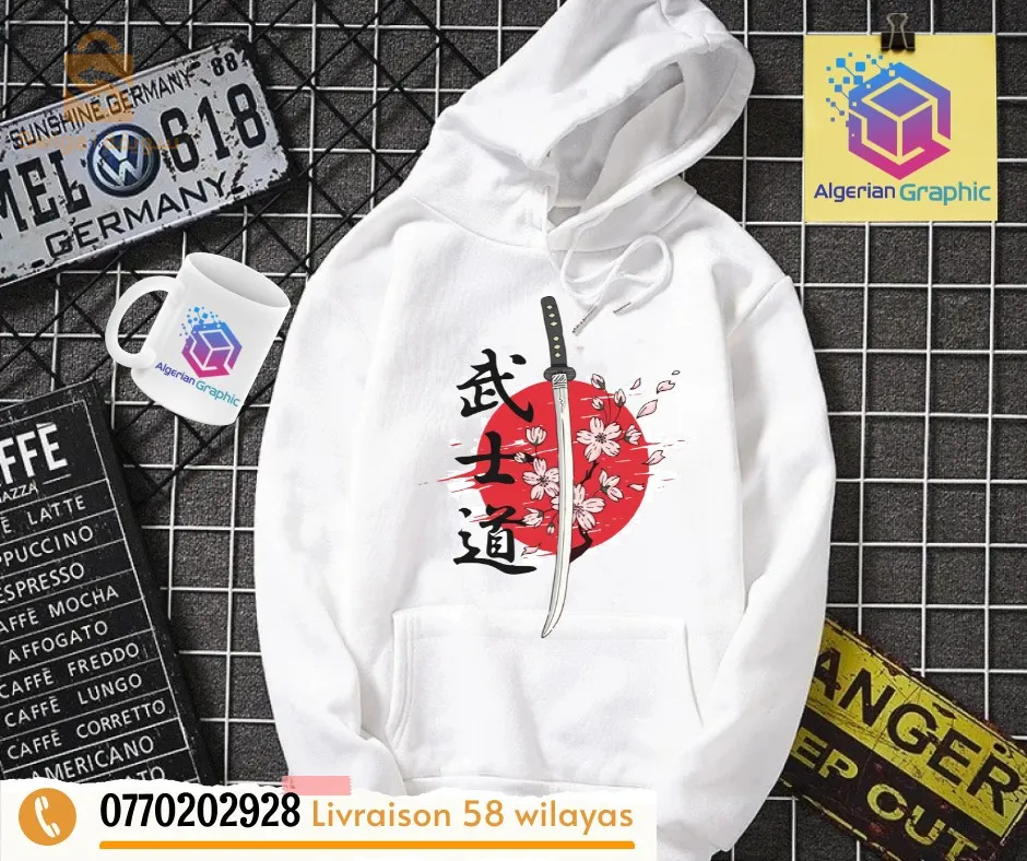 sweat-shirt anime _ free Palestine