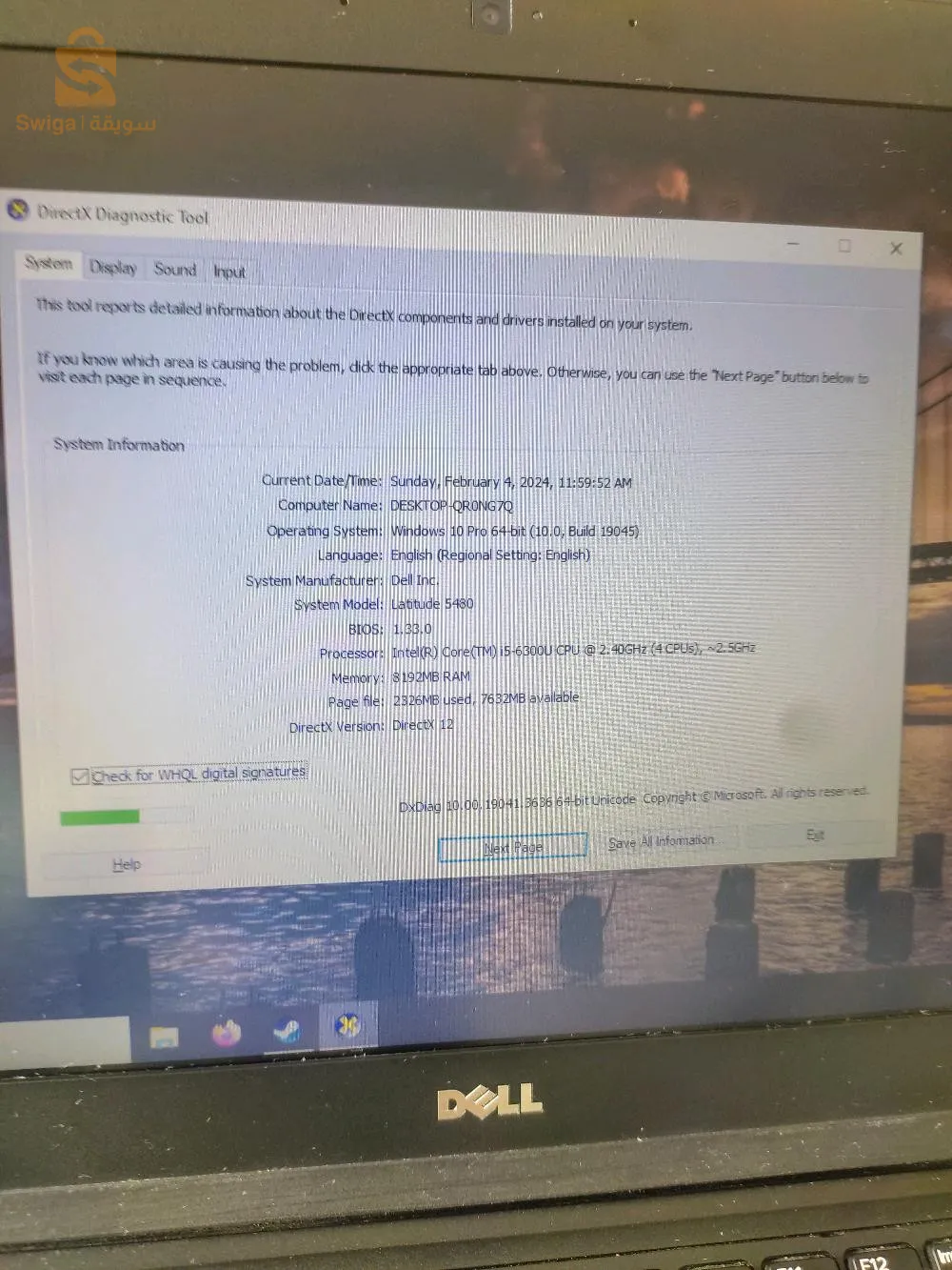 Dell latitude 5480