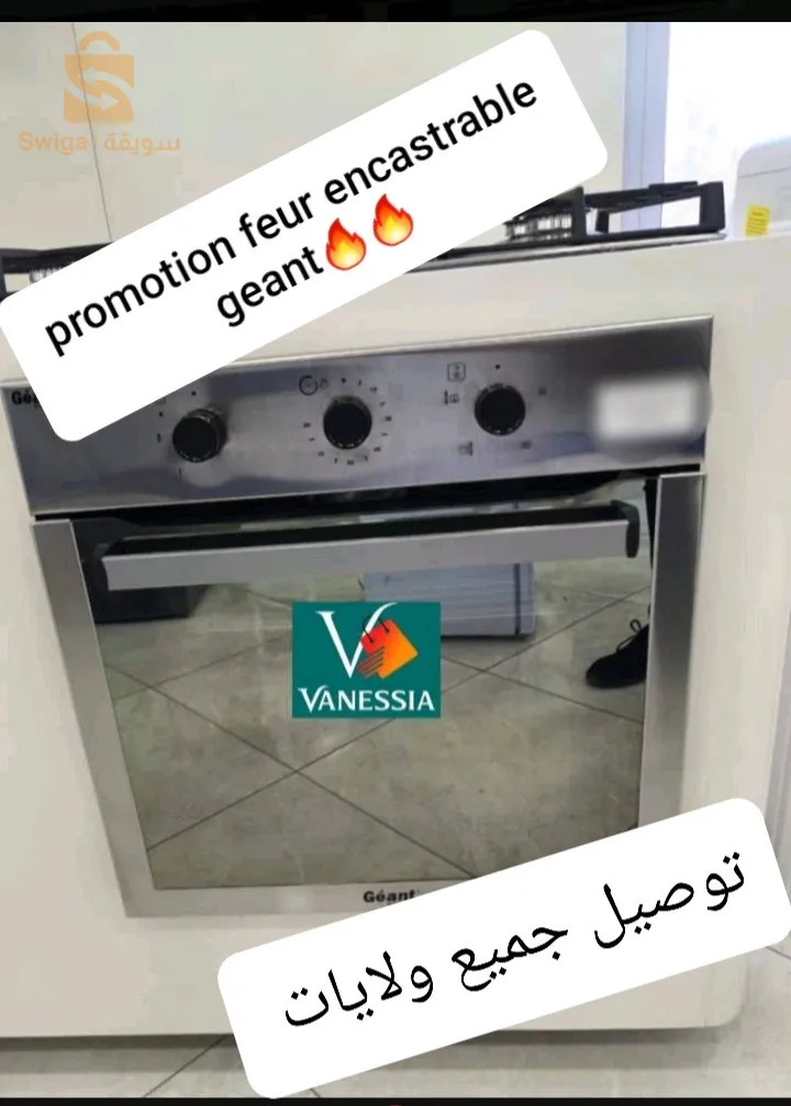 Promotion feur encastrable geant inox 🔥😍