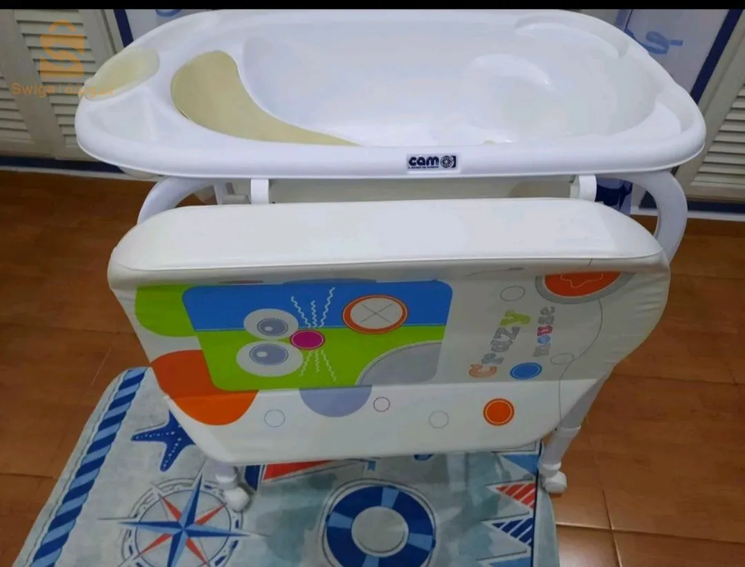 Table à Langer, Baignoire CAMBIO 2en1 - CAM- Italie