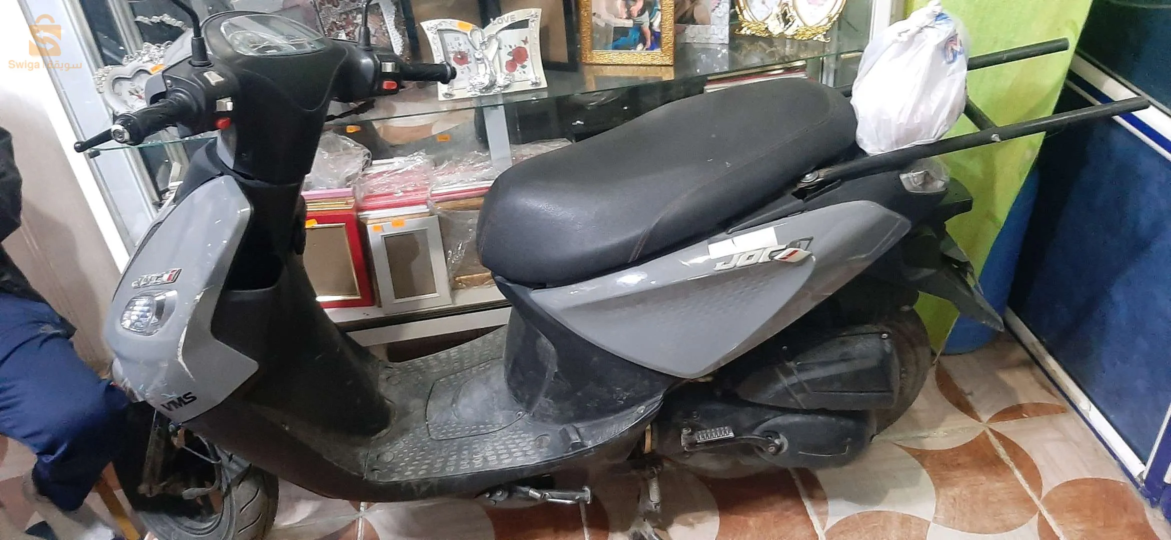 جوكي نظيفة 7/10 موتور ماينقصش كاريناج ماعليهش فيه زوج شقات خفاف