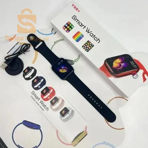 3 modèle ta3 Smart watchKaaaaaml kifkif ✅✅💪 Trés Bonne qualité ✅✔️Promotion 🔥🔥💯Product Description*Series 7 smart watch with inbuild game with changeble wallpaper / Full screen scroller working Modal T55+ smart watch* 1.Watch size: 44mm: 44*38*10.7mm 2.Watch color: Color: Black and pink 3.Screen size: 44mm: 1.75 inch 4.Screen: HD IPS, 320x385 Pixels 2.5D Curved full touch screen 5. Battery: 220mAh Li-ion battery, 6. Charger : Magnetic Charger 7. Bluetooth version:4.0/3.0 8. System: Support for Android 5.0 & for IOS9.0 above. 9. Variety of watch faces to select 10. * 3 different sets of UI Menu* 11. Inbuild Flying Bird game 12. All sports activities 13. All notifications with call feature