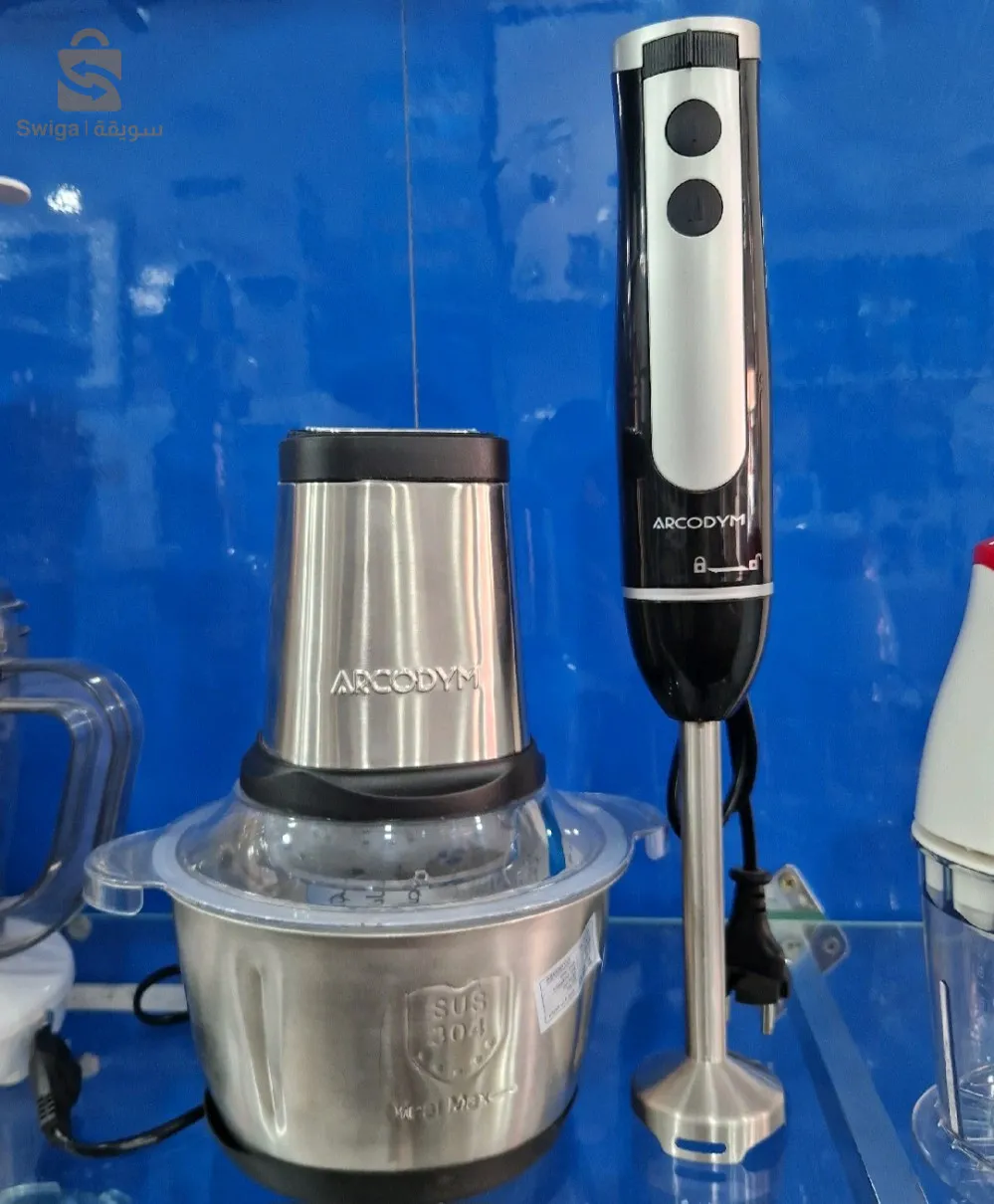 pack mixeur bras + hachoir inox ARCODYM