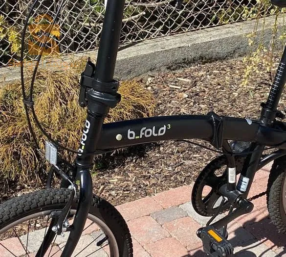 Vélo Pliant b fold 3