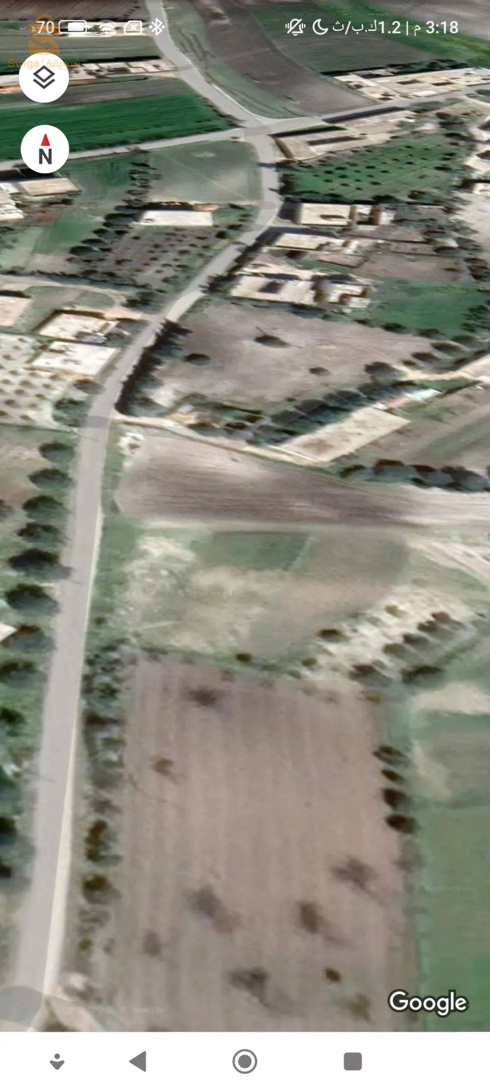 قطعة أرض للبيع ولاية غيزان بلدية القطار