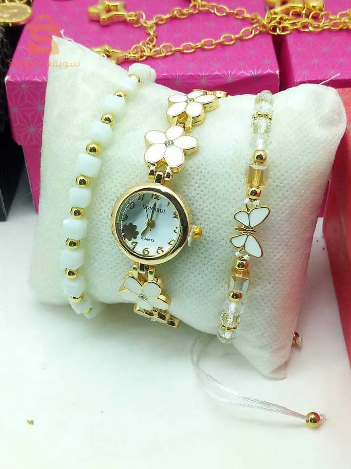ساعة + بروسليات + قرومات✨😍😍? ب155الف ?