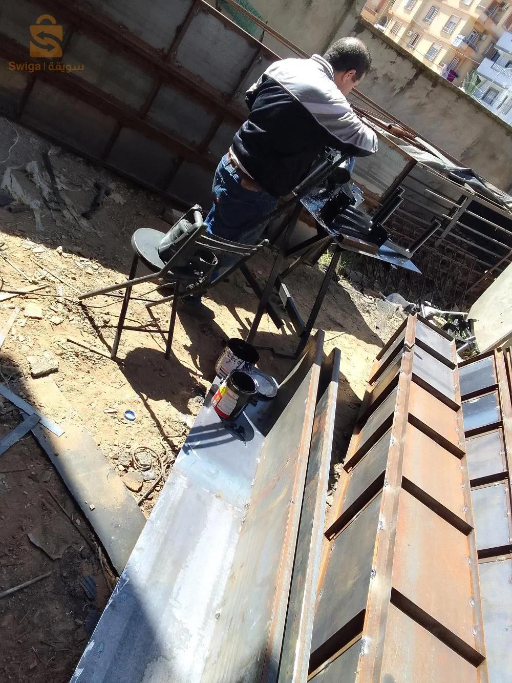 كوفراج بوطو للبيع بالحطب الاحمر بوا روج  30×30