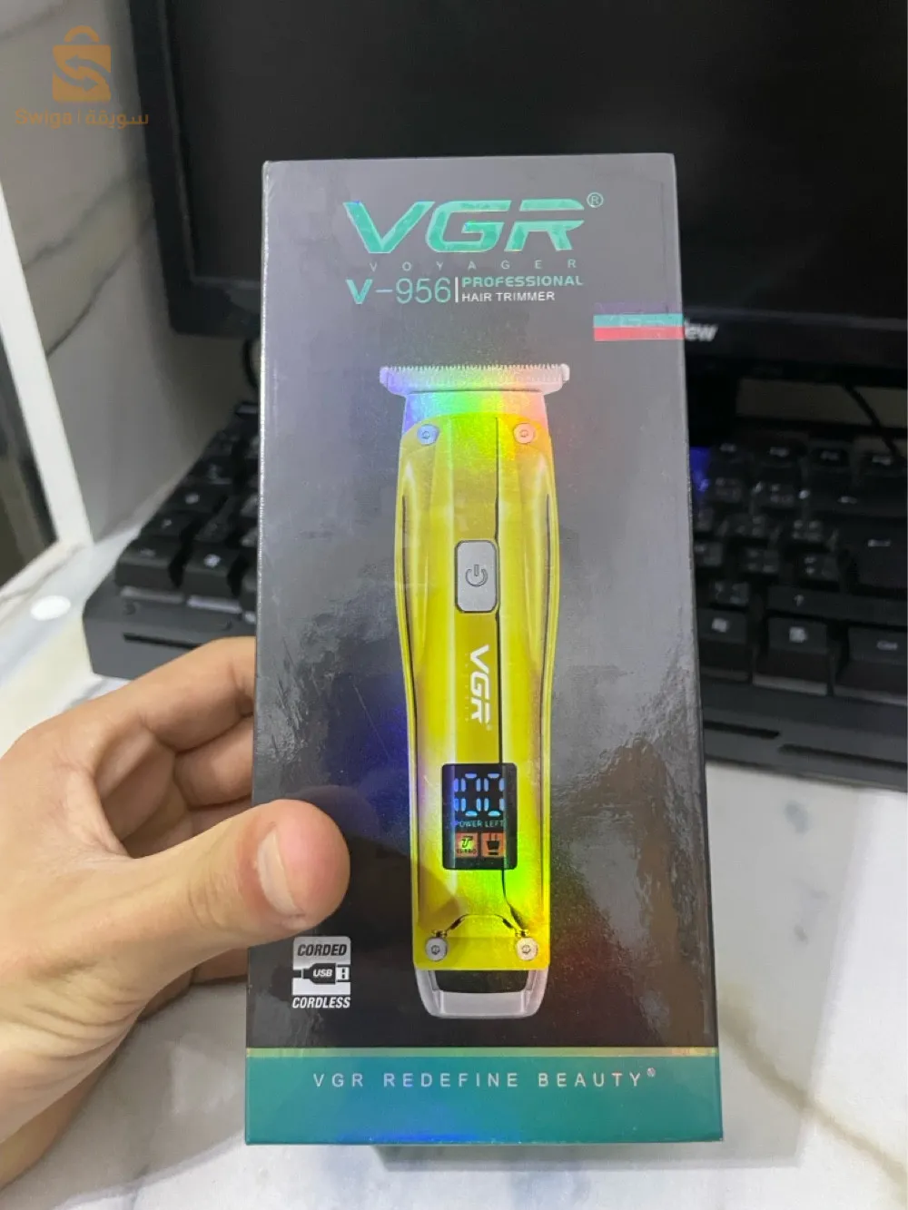 مكينة حلاقة vgr احترافية