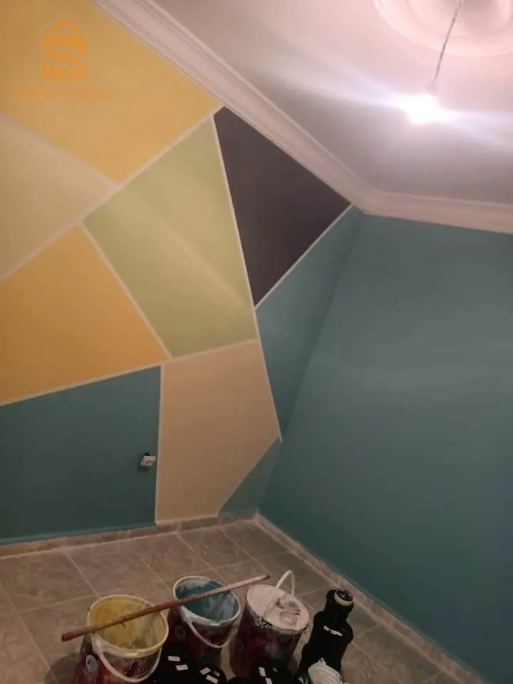 دهان البنايات بمختلف انواع واشكال الحديثة مرحبا بكم 0550156135