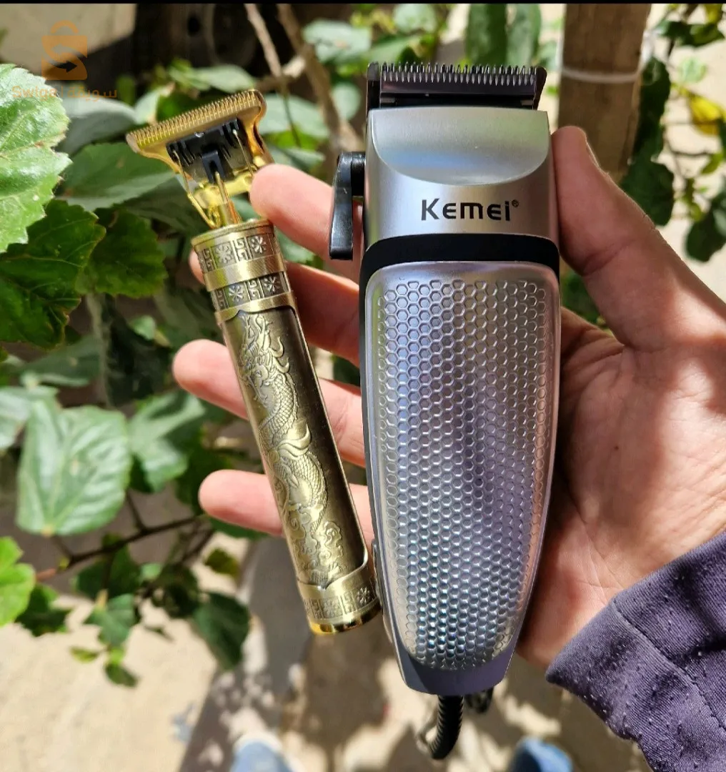 pack Tondeuse 4639 kemei + vintage T9