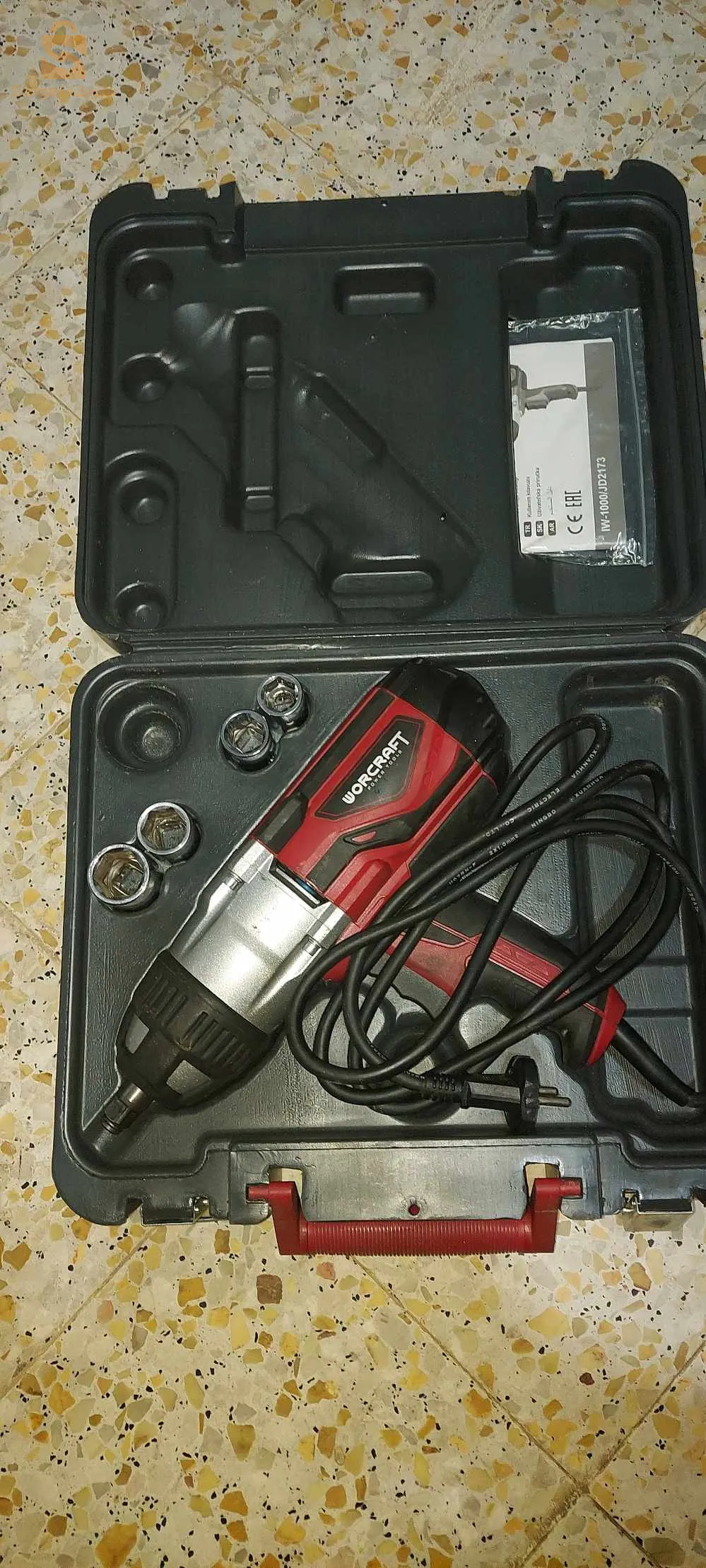 BOULONNEUSE ELECTRIQUE 1/2″ 1020W 500NM WORCRAFT