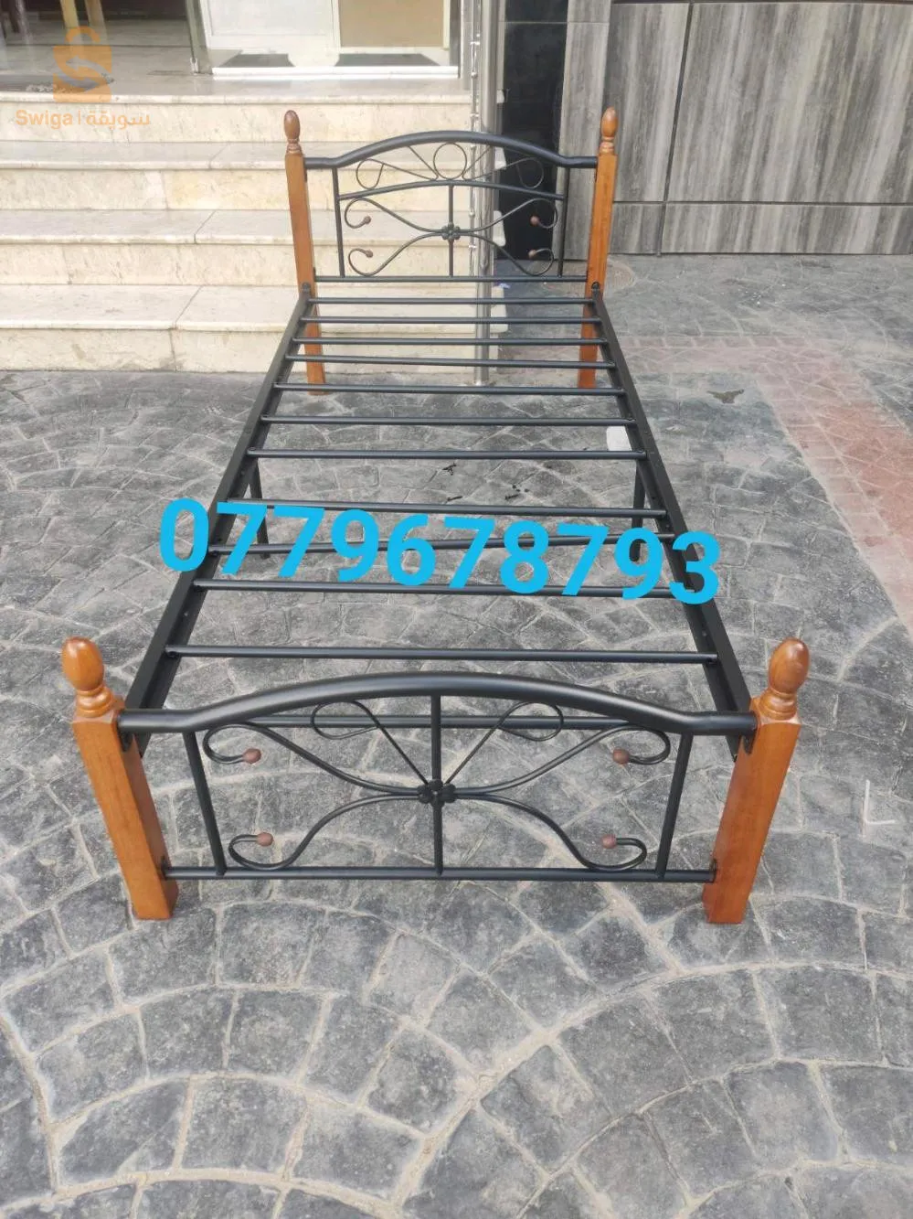 Lit fer forgé 190/90