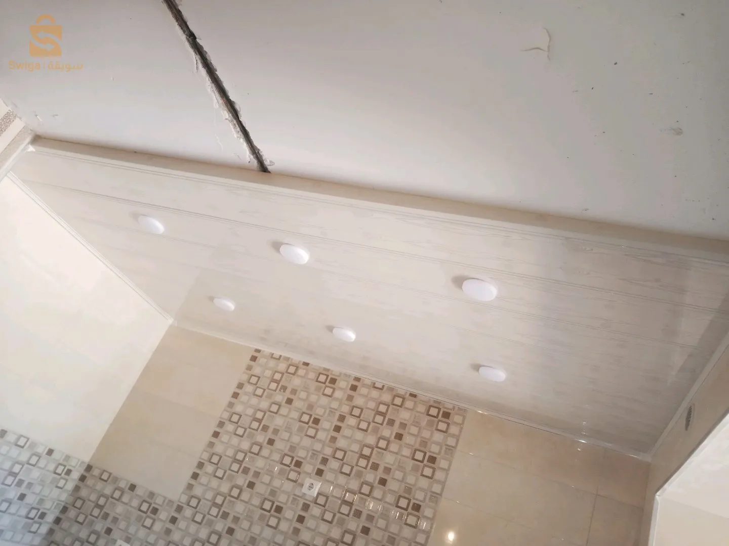 montage Foux plafond pvc