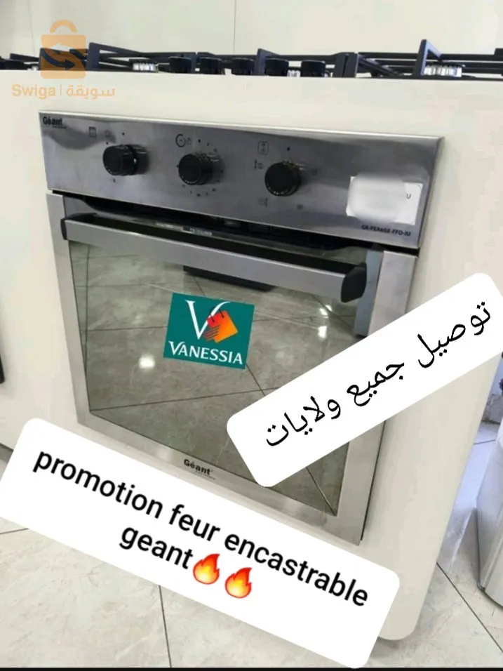 Promotion feur encastrable geant inox 🔥😍