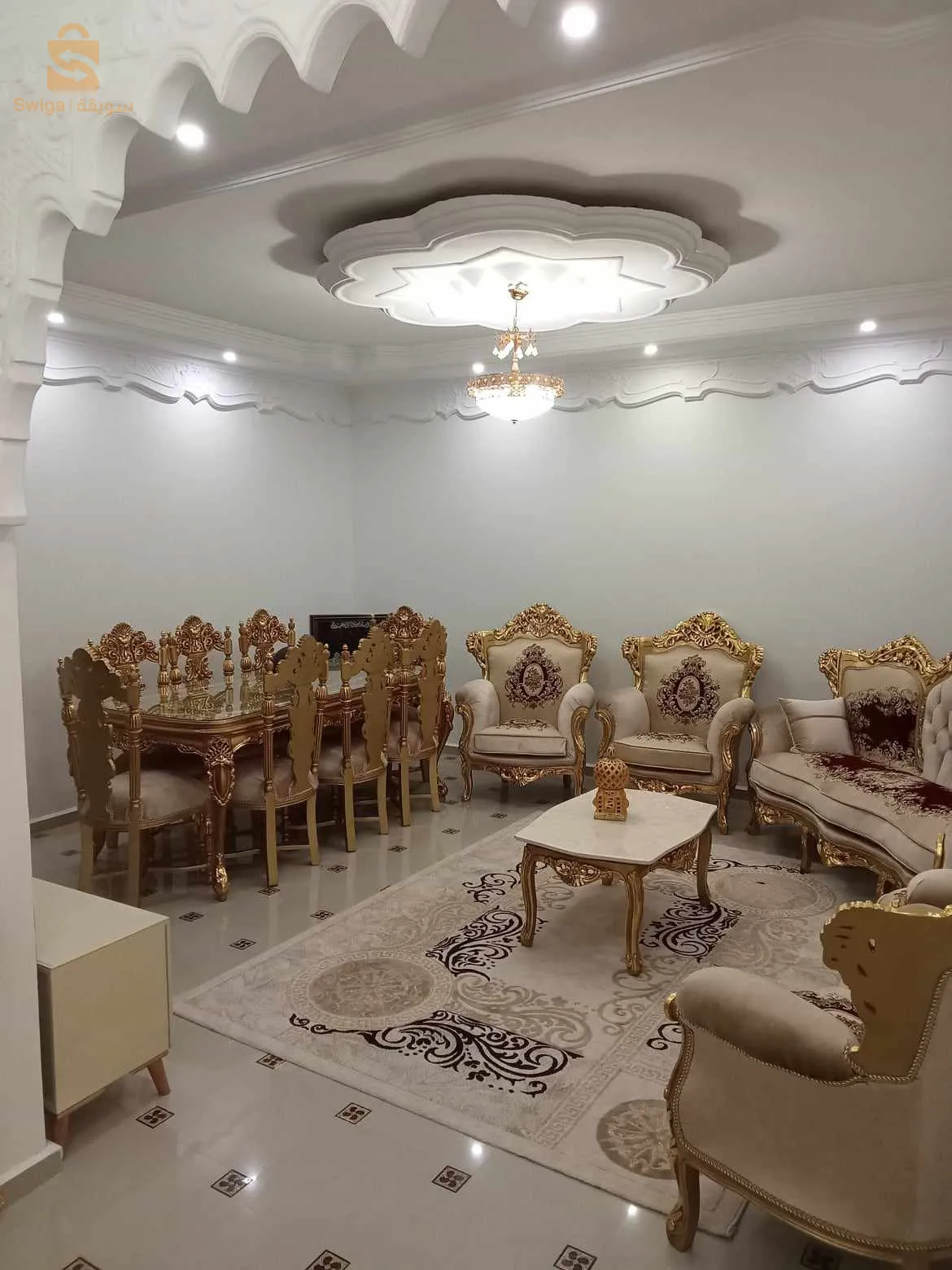 للبيع منزل 210م  ملك + شهادة مطابقة علي مهني تحصيص البشير الابراهيمي فصاد واحد .