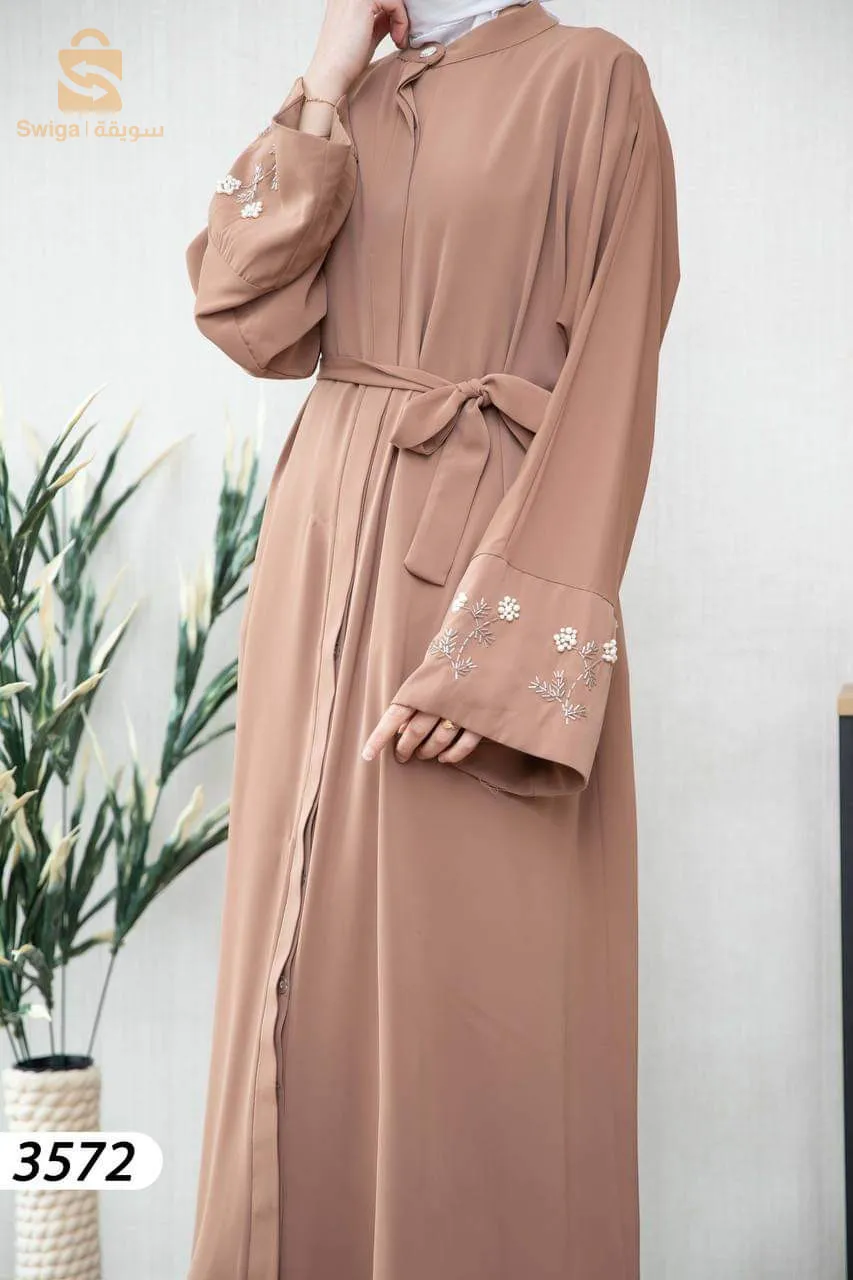 robe hijab crepe medina