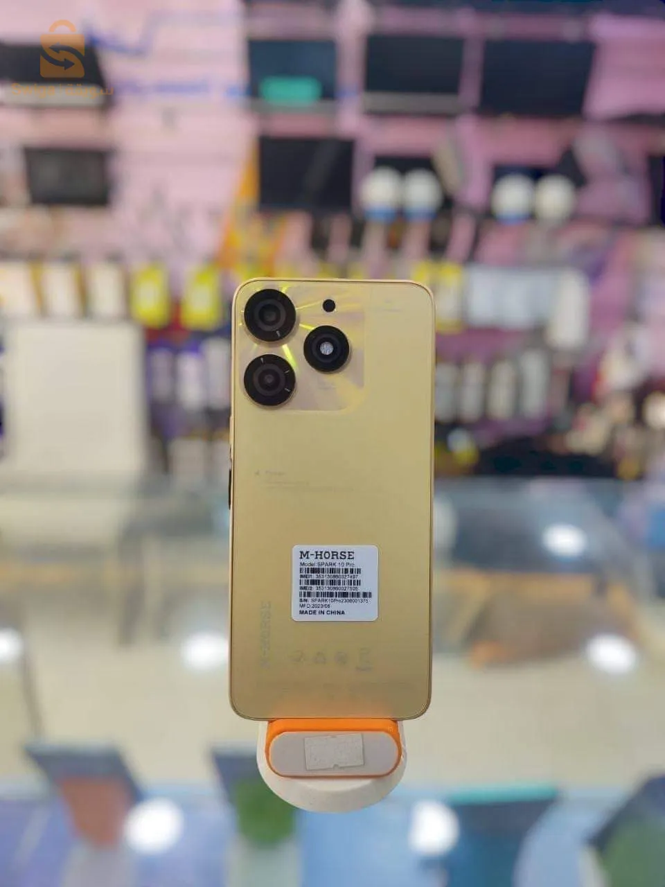 Smartphone M-horse spark 10 pro 
Téléphone spark 10 pro 
Camera 
5 MP front + 8 MP rear 
3 GB ram 
64 GB rom 
Face id 
Side fingerprint
Usb tybe-c 
5000 mah 
17000دج
0665955230فب👉viber watts