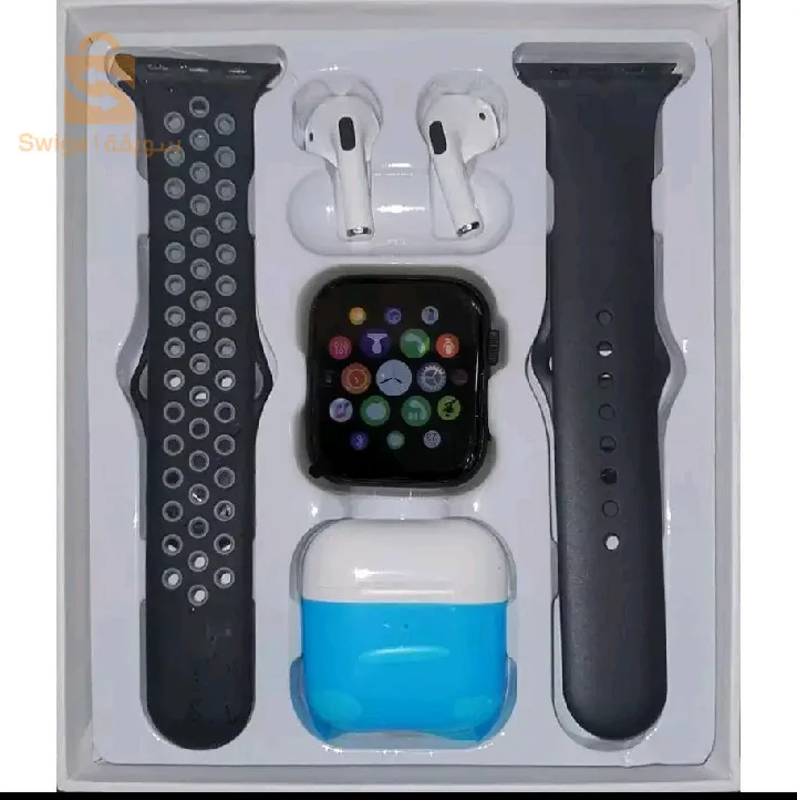 Smart Watch W26 noir et rose