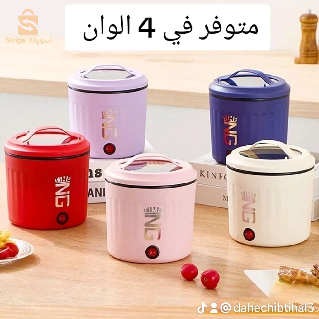 طباخ كهربائي غير لاصق، وعاء طبخ الوجبات السريعة، طباخ أرز كهربائي