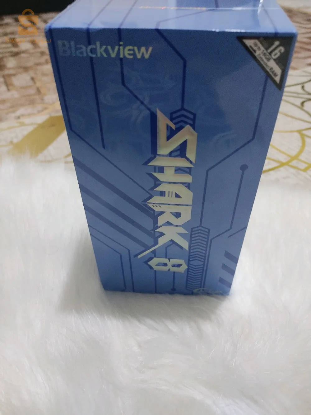 هاتف Blavk vieu shark8;جديد في السيلوفان رقم الهاتف 0790239944