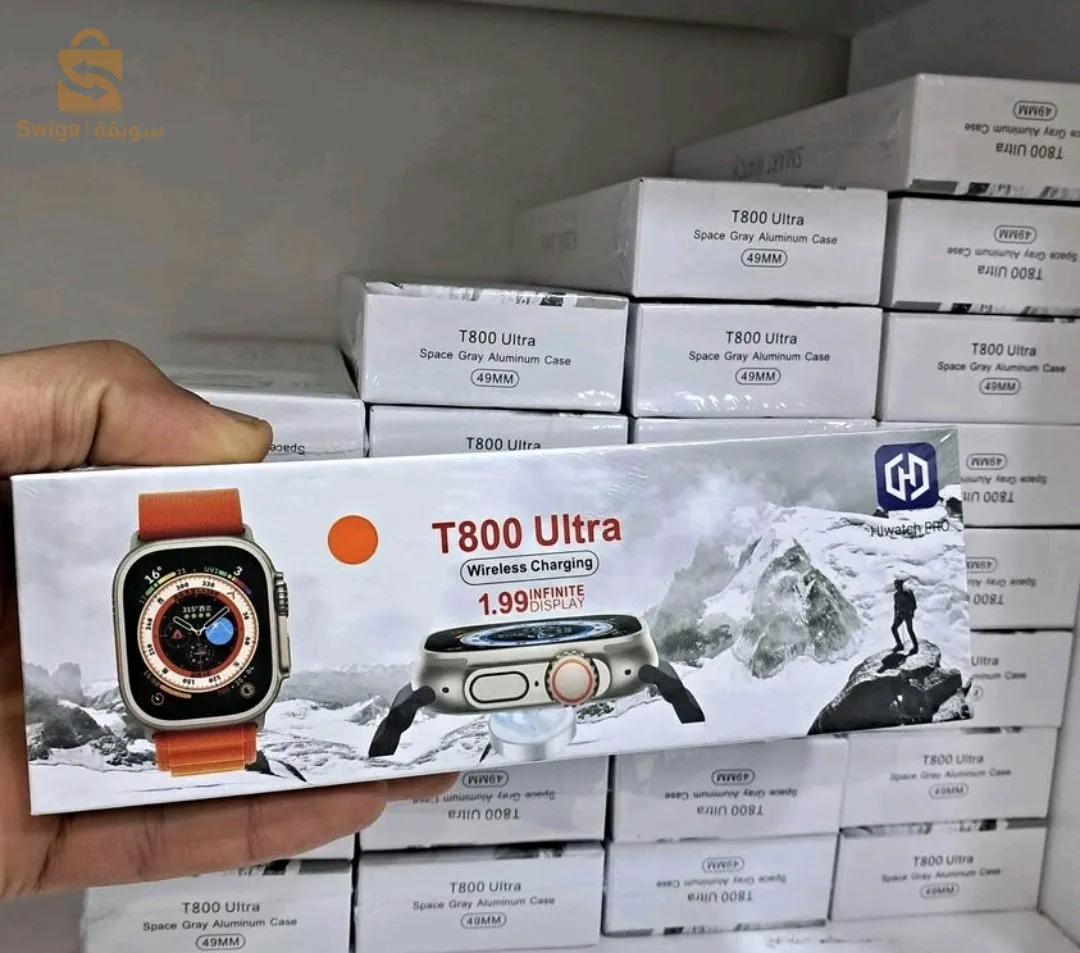 ة  آخر جيل جديدة بخاصية مقاومة الماء - T800 ultra smart watch Waterproof