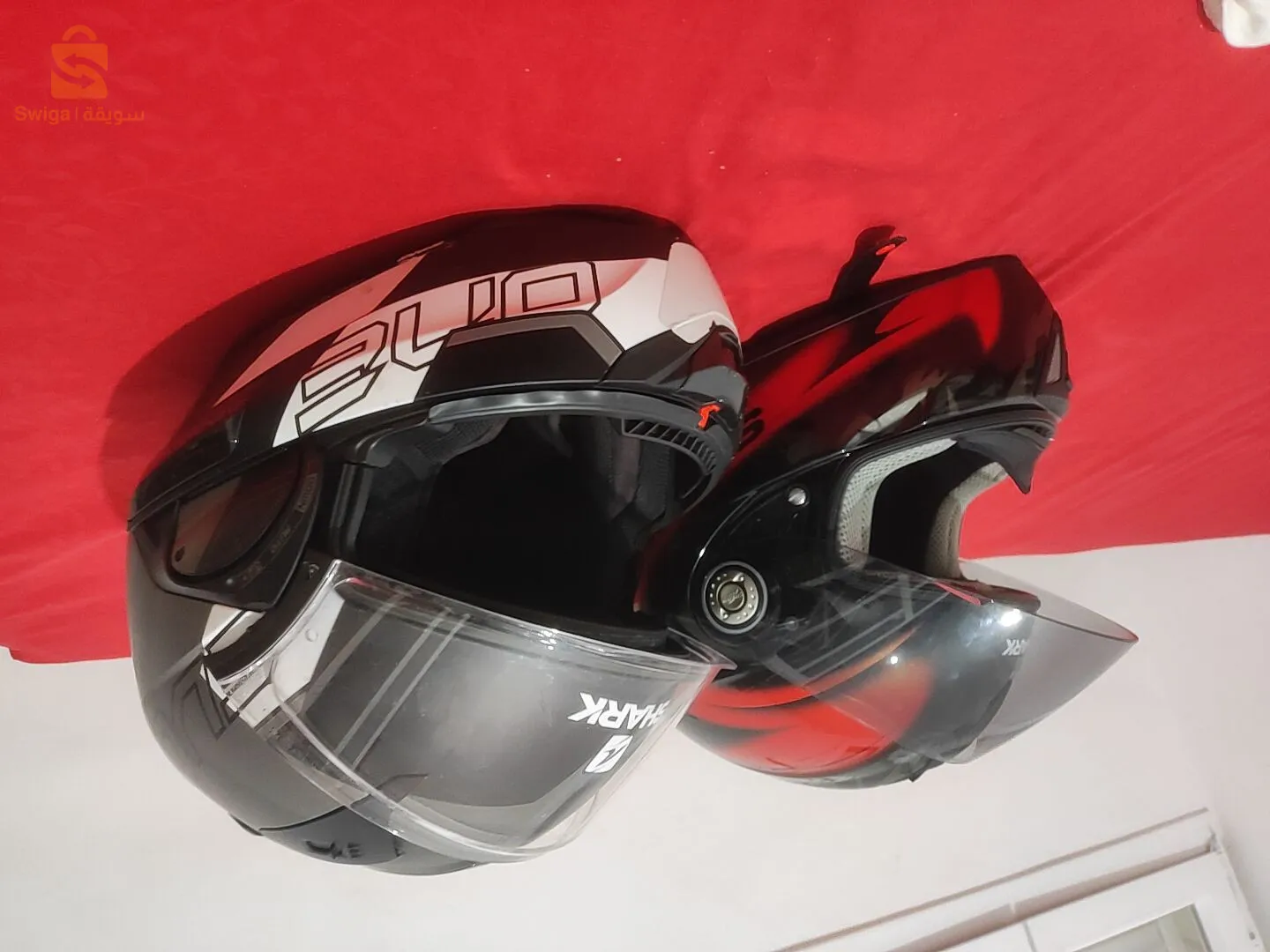 خوذة original من نوع shark .. هابطين من فرنسا 🇫🇷🇫🇷🇫🇷