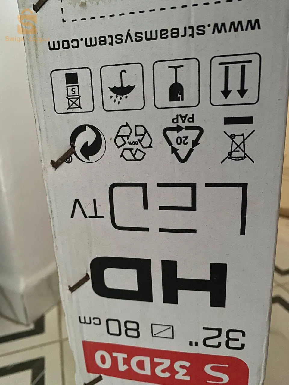 Selling a new, unused TV