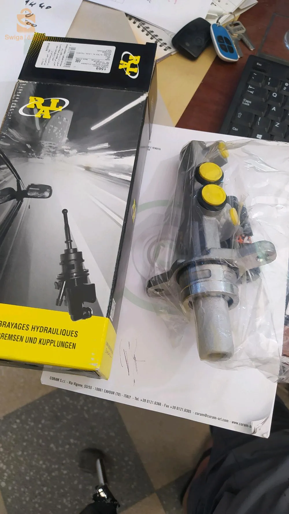 بومب فران  pompe de frein golf.5_6 octavia .A3