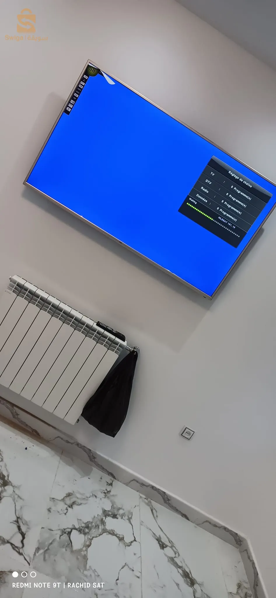 installation parabole