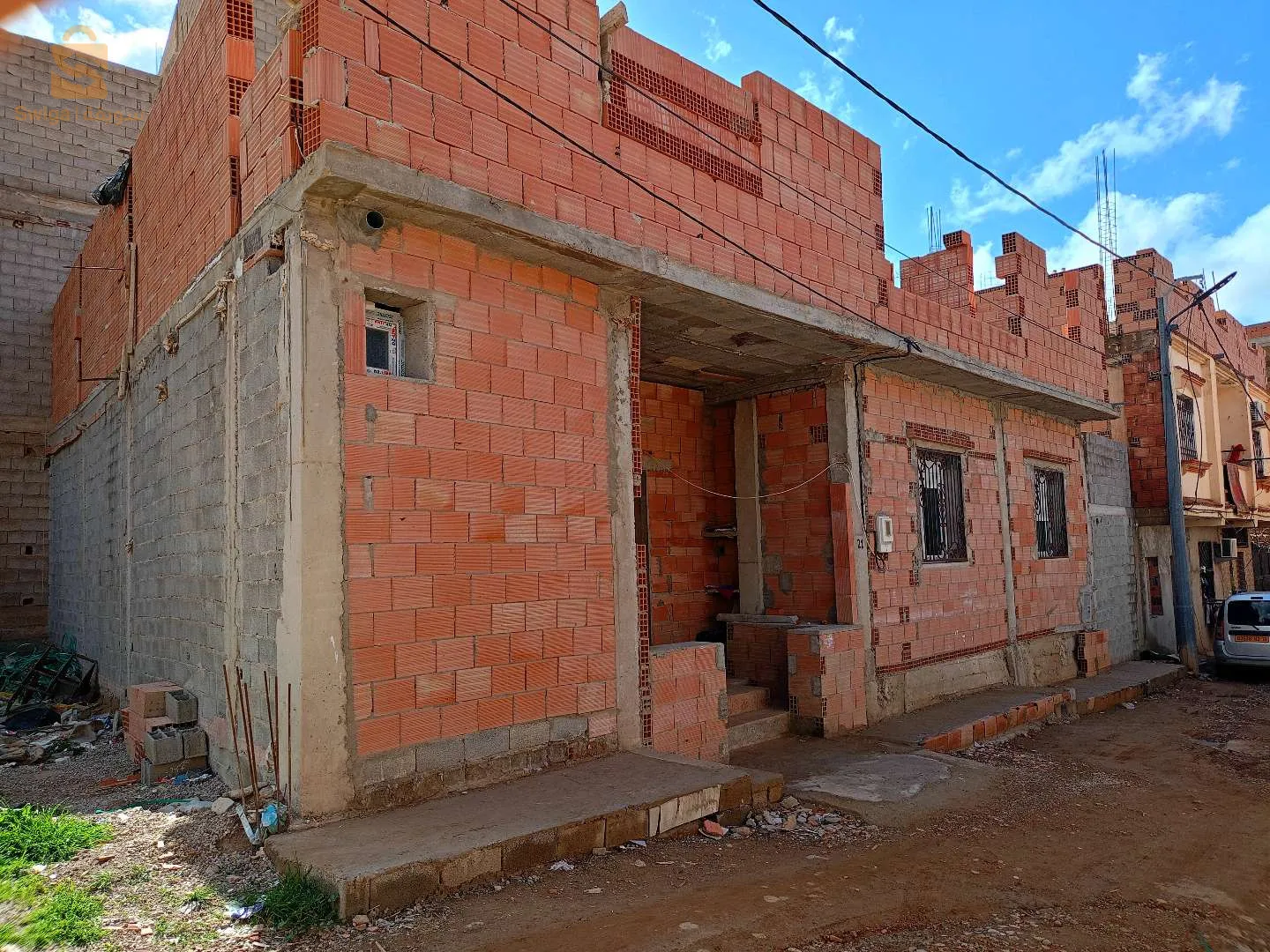 السلام عليكم بيع منزل بحي بوخاتم أمام منصورة