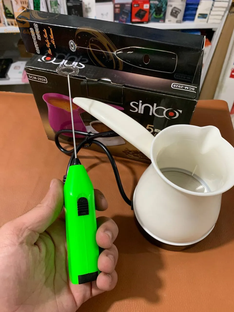 Pack Cafetière Sinbo +(Mini mélangeur électrique مجانا )