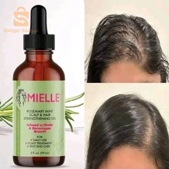 Peppermint oil and rosemary to thicken hair