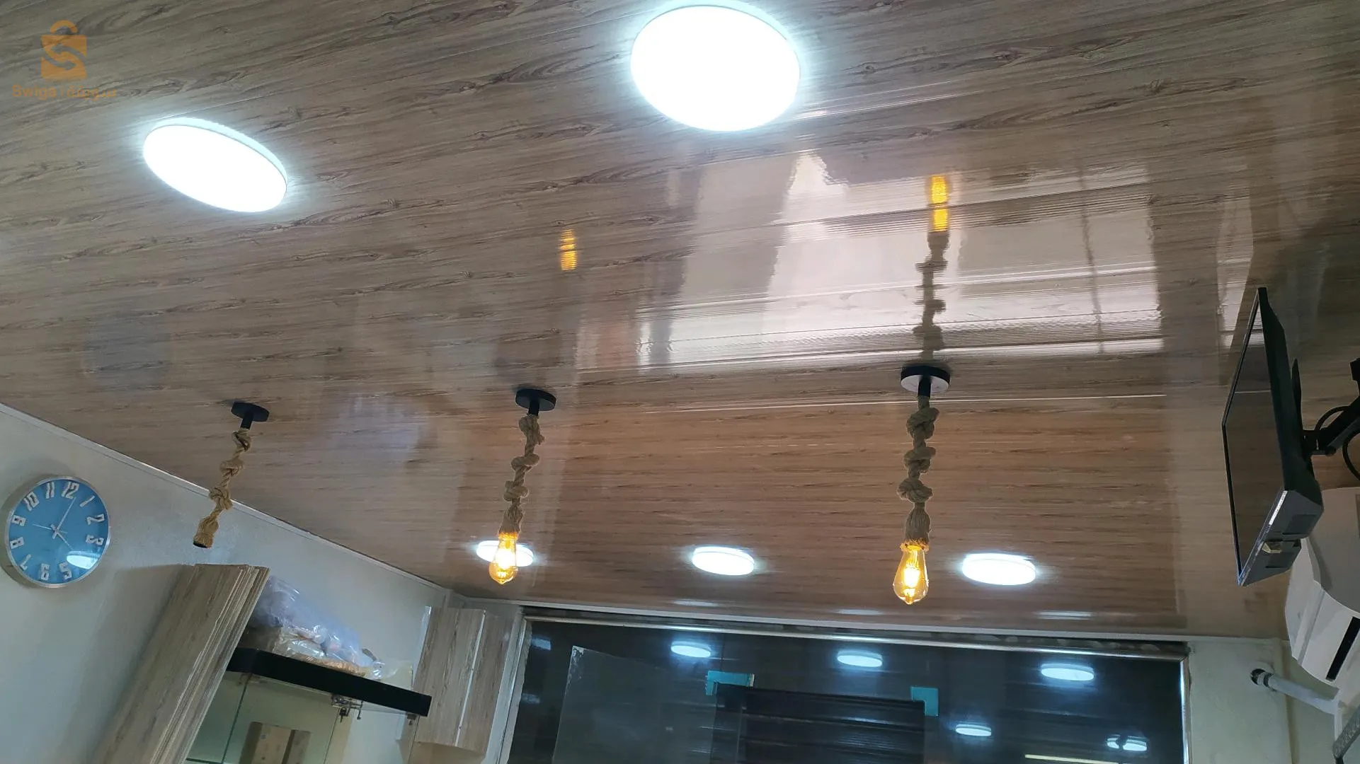 montage Foux plafond pvc