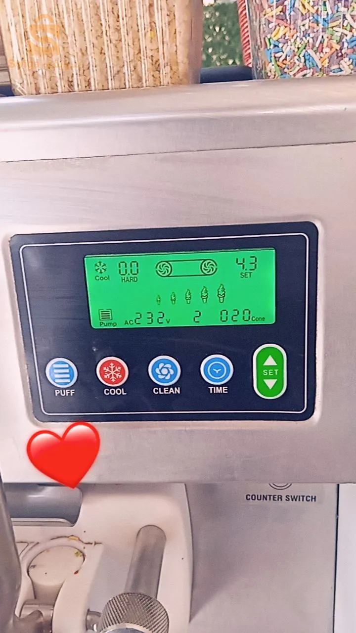 لو ألة صنع المثلجات من العلامة التجارية Léon royel