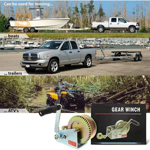 رافعة يدوية شديدة التحمل لرفع الأغراض و المعدات الثقيلة بكل أريحية BEETRO Treuil Manuel Robuste Pour Soulever Facilement Des Objets Lourds 1000LB