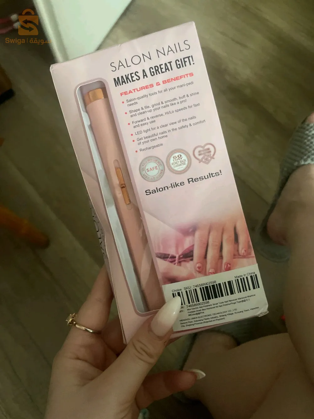 promotion pour les filles 🔥
(5 en 1) perceuse électrique pour vernis à ongles