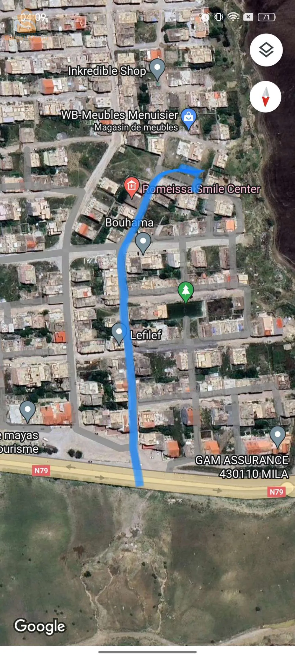 لوتيسمو بولمرقة ولاية ميلة عقد ملكية 200 م