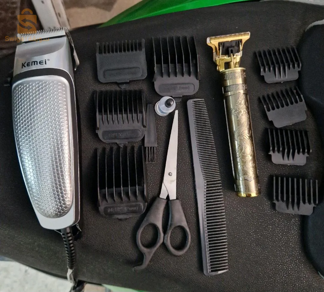 pack Tondeuse 4639 kemei + vintage T9