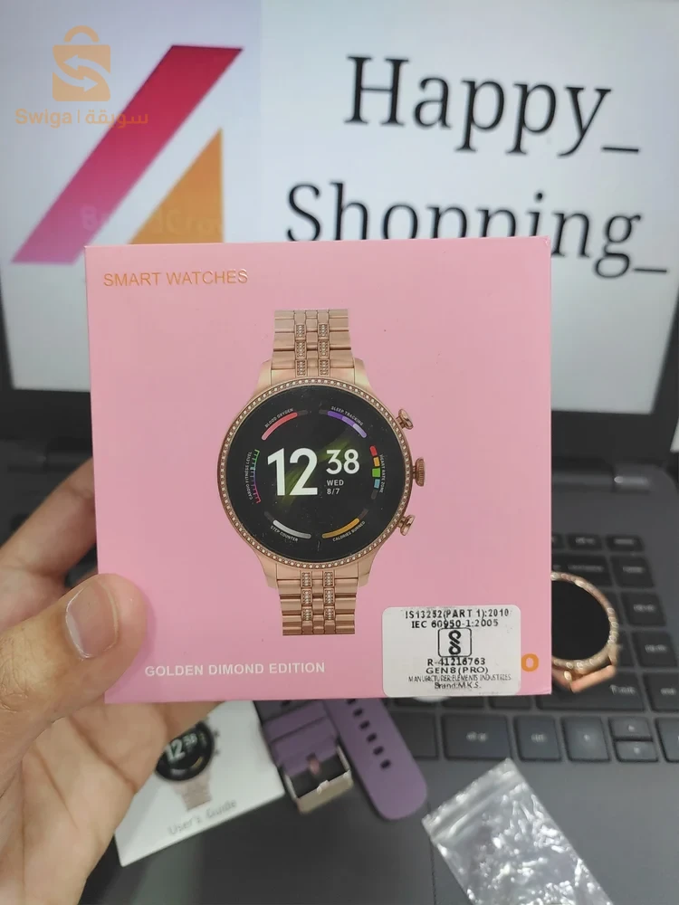 ساعة فوسيل FTW6077 GEN 6 الذكية للنساء