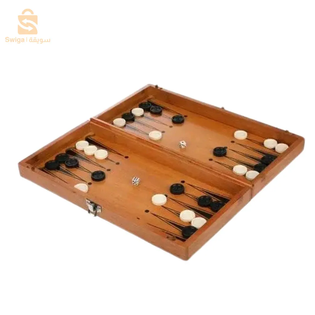 Table de jeu stratégie 3B1, échecs, dames, backgammon - طاولة العاب 3 في 1 ، الشطرنج، لعبة الداما، لعبة الطاولة$👍