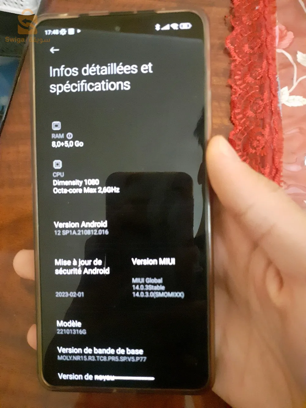 redmi note 12 pro 5g jdid