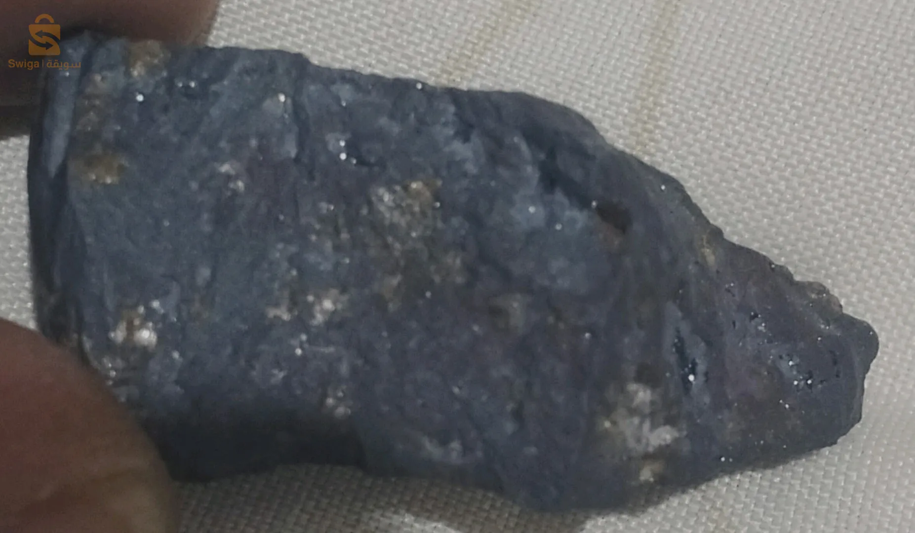 météorite trouver dans le Sahara au alentour de Béchar.