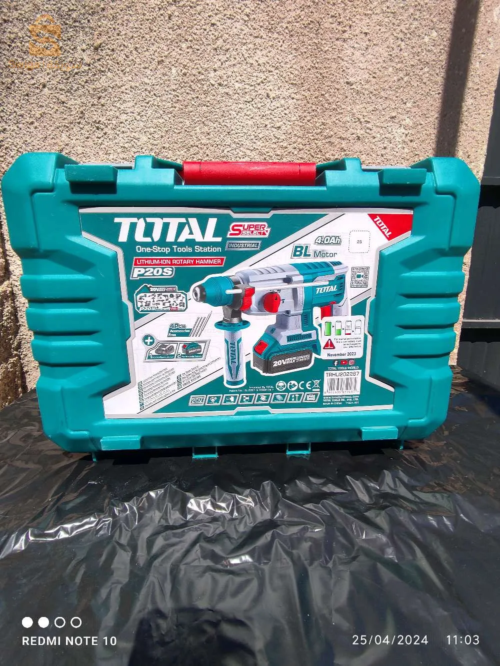 TOTAL Marteau Rotatif Professionnel
